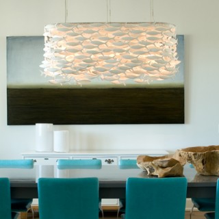 Shoal by Scabetti. The iconic ceramic fish chandelier, created from ...
